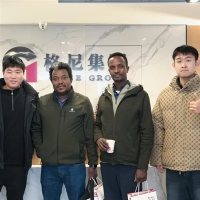 Etiyopyalı Müşteri GNEE Fabrikasını Ziyaret Etti